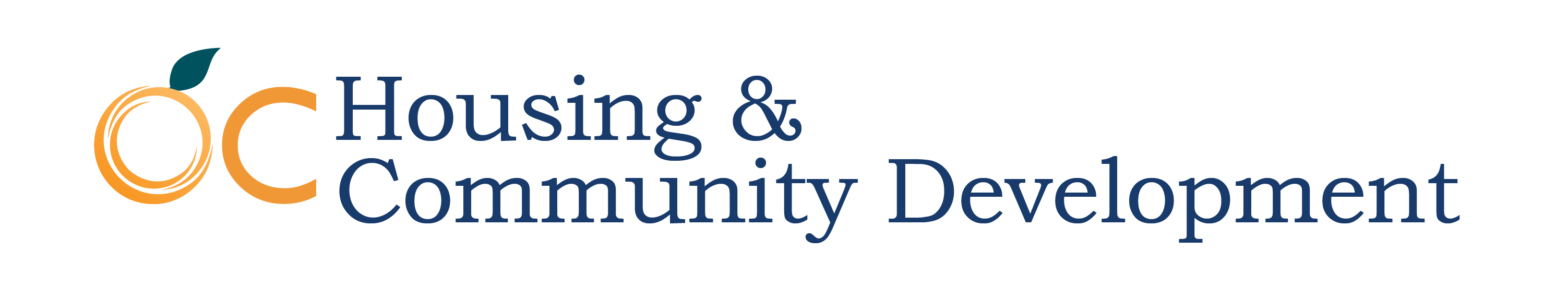 OC Housing & Community Development Logo -- Home
